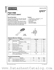 FQA11N90 datasheet pdf Fairchild Semiconductor