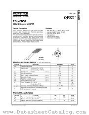 FQL40N50 datasheet pdf Fairchild Semiconductor