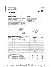 FQP55N10 datasheet pdf Fairchild Semiconductor