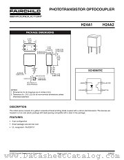 H24A1 datasheet pdf Fairchild Semiconductor