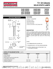 HLMP-D640 datasheet pdf Fairchild Semiconductor