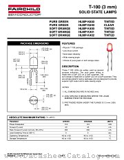 HLMP-K402 datasheet pdf Fairchild Semiconductor