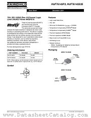 HUF76145S3S datasheet pdf Fairchild Semiconductor