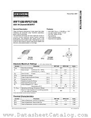 IRF710B datasheet pdf Fairchild Semiconductor