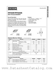 IRFS830B datasheet pdf Fairchild Semiconductor