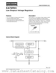 KA78R33 datasheet pdf Fairchild Semiconductor