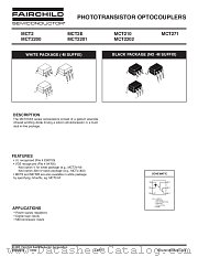 MCT2-M datasheet pdf Fairchild Semiconductor