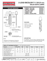 MV5337 datasheet pdf Fairchild Semiconductor