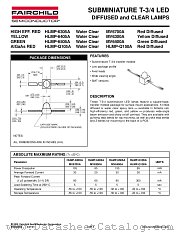 MV6400A datasheet pdf Fairchild Semiconductor