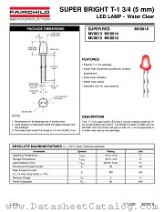 MV8015 datasheet pdf Fairchild Semiconductor