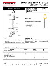 MV8731 datasheet pdf Fairchild Semiconductor