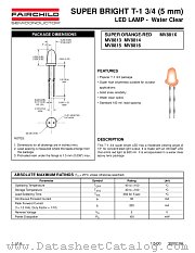 MV8815 datasheet pdf Fairchild Semiconductor