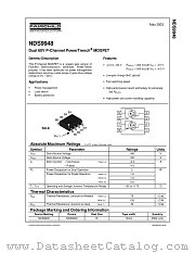 NDS9948 datasheet pdf Fairchild Semiconductor