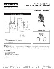 QRB1113 datasheet pdf Fairchild Semiconductor