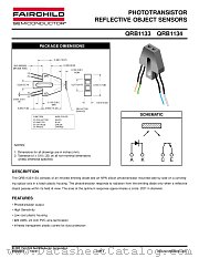 QRB1133 datasheet pdf Fairchild Semiconductor