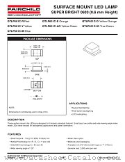 QTLP601C-AG datasheet pdf Fairchild Semiconductor