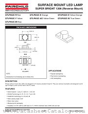 QTLP652C-O datasheet pdf Fairchild Semiconductor