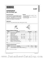 SGR5N60RUF datasheet pdf Fairchild Semiconductor