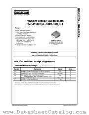 SMBJ10CA datasheet pdf Fairchild Semiconductor