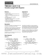 TMC2111AX1 datasheet pdf Fairchild Semiconductor