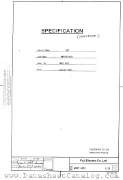 1MBH75D-060S datasheet pdf Fuji Electric