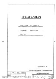 2SJ476-01L datasheet pdf Fuji Electric