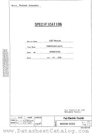 7MBR25SA140-01 datasheet pdf Fuji Electric