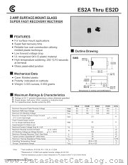 ES2C datasheet pdf Fuji Electric