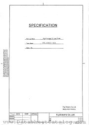 ESJA83-16A datasheet pdf Fuji Electric