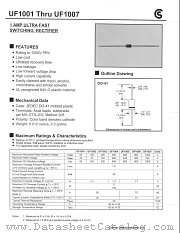 UF1005 datasheet pdf Fuji Electric