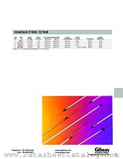 IN12V2A datasheet pdf Gilway Technical Lamp