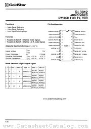 GL3812 datasheet pdf GoldStar