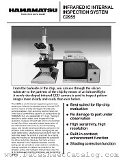 C2955 datasheet pdf Hamamatsu Corporation