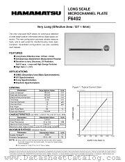 F6492 datasheet pdf Hamamatsu Corporation