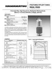 R928 datasheet pdf Hamamatsu Corporation