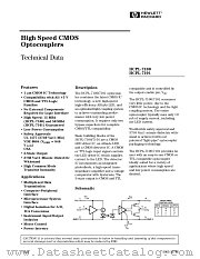 HCPL-7101 datasheet pdf Agilent (Hewlett-Packard)