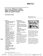 HFBR2434HA datasheet pdf Agilent (Hewlett-Packard)