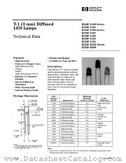 HLMP-1385 datasheet pdf Agilent (Hewlett-Packard)