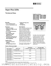 HPWT-DH00 datasheet pdf Agilent (Hewlett-Packard)