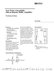 INA-02100 datasheet pdf Agilent (Hewlett-Packard)