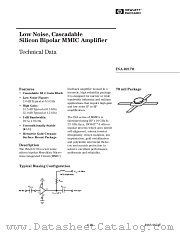 INA-02170 datasheet pdf Agilent (Hewlett-Packard)