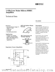 INA-50311-TR1 datasheet pdf Agilent (Hewlett-Packard)