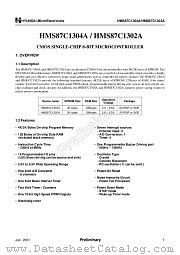 HMS87C1304AD datasheet pdf Hynix Semiconductor