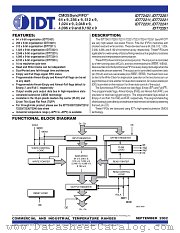 IDT72421 datasheet pdf IDT