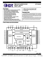 IDT7290820 datasheet pdf IDT