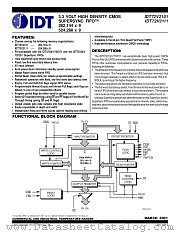 IDT72V2101 datasheet pdf IDT