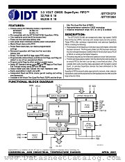 IDT72V275 datasheet pdf IDT