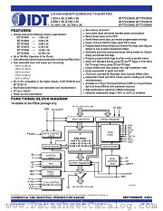 IDT72V3680 datasheet pdf IDT