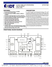 IDT72V71650 datasheet pdf IDT