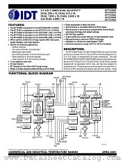 IDT72V805 datasheet pdf IDT